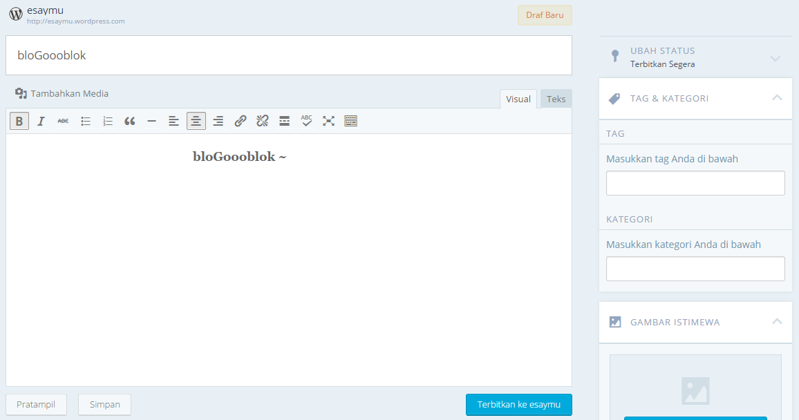 Cara Membuat Postingan di Tampilan Baru WordPress 7 3