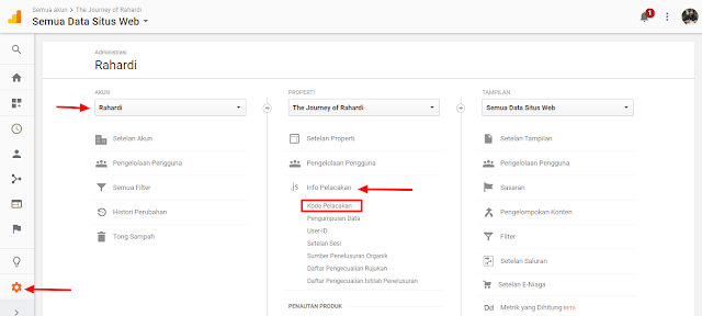 Cara Pasang Kode Google Analytics di WordPress 7 Analytics 1