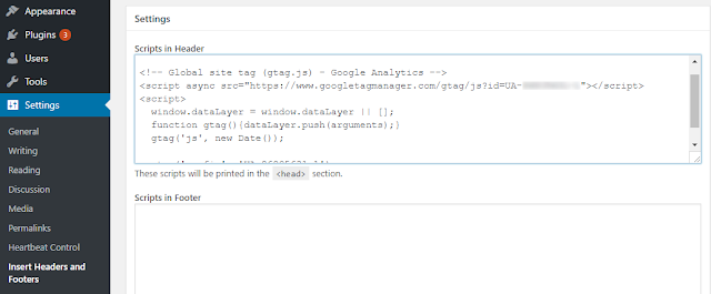 Cara Pasang Kode Google Analytics di WordPress 9 Analytics 2
