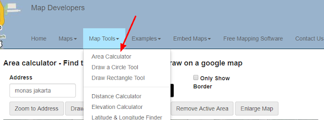 Area Calculator Outline a property on a google map and find its area 28229