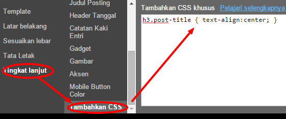 Blogger Bisnis Terbaik Perancang Template