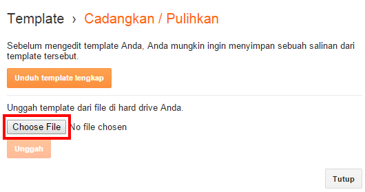 Cara Mudah Mengganti Tampilan Blogspot 5 Blogger Nonton Film Berkualitas Template 1