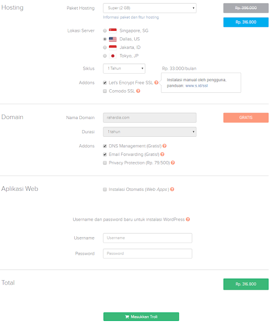 Cara Membuat Blog dengan Domain Ber-SSL di Domainesia 25 Buat Blog Domainesia 1 1