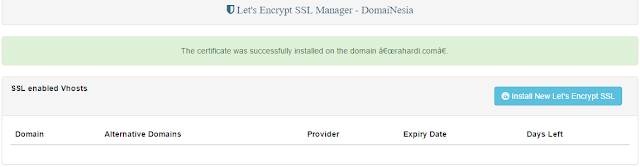 Cara Membuat Blog dengan Domain Ber-SSL di Domainesia 42 Buat Blog Domainesia 20