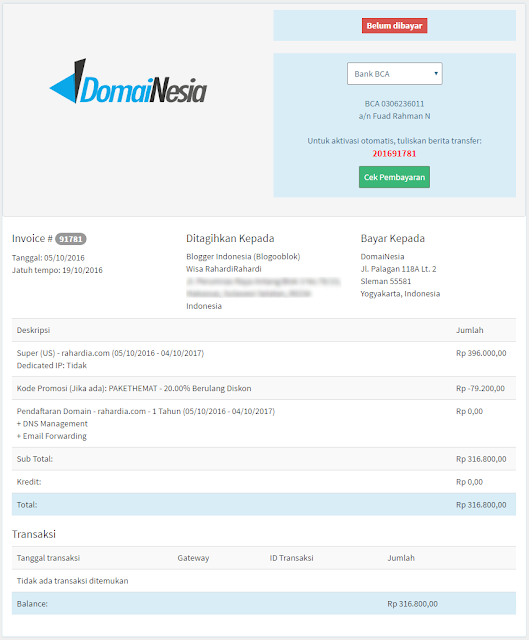 Cara Membuat Blog dengan Domain Ber-SSL di Domainesia 30 Buat Blog Domainesia 6 1
