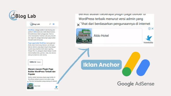 3 Cara Memasang Iklan Anchor Google Adsense di WordPress 3 Cara Memasang Iklan Anchor Google Adsense di WordPress
