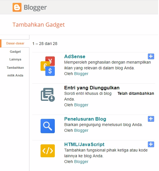Cara Memasang Iklan Google Adsense di Blogspot 19 Cara pasang adsense 1 2