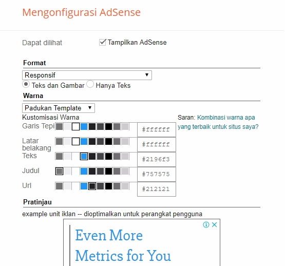 Cara Memasang Iklan Google Adsense di Blogspot 20 Cara pasang adsense 2