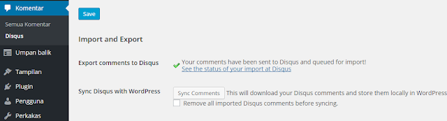 Cara Memasang Kolom Komentar Disqus di Wordpress 17 Disqus E280B9 Bicara.id E28094 WordPress 3