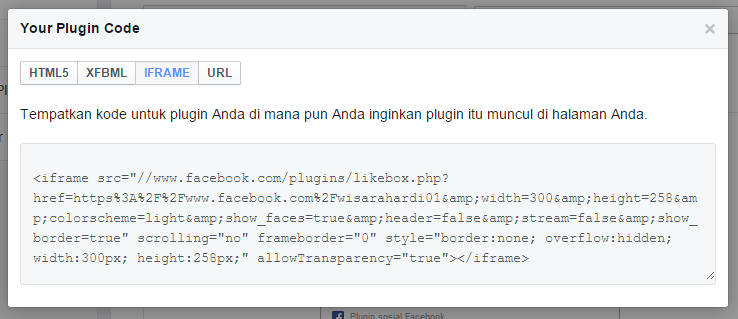 Facebook Like Box 4