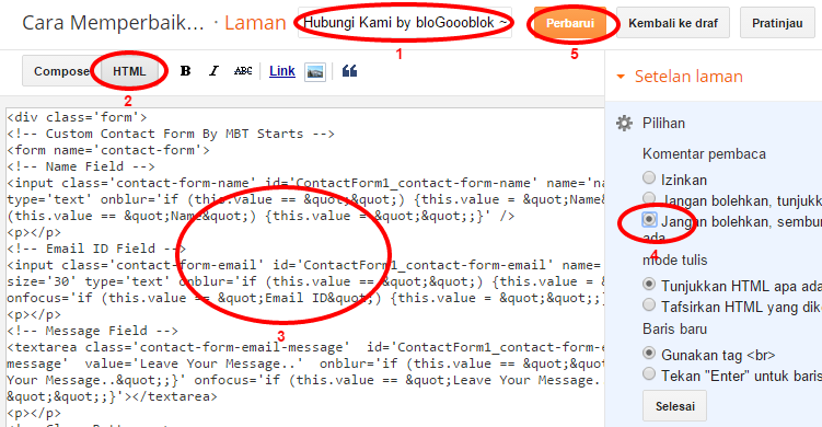 Formulir Kontak untuk Halaman Statis Blogger dengan CSS 15 Form 6 1