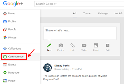 Cara Membuat Grup Atau Komunitas di Google+ (Plus) 7 Google 1 1
