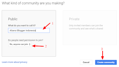 Cara Membuat Grup Atau Komunitas di Google+ (Plus) 9 Google 3 1