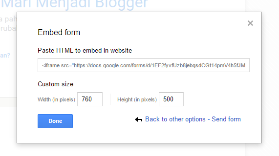 Cara Membuat Formulir Online dengan Google Forms 13 Google Forms 5