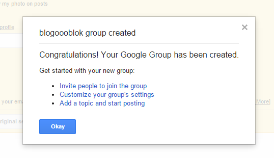 Membuat dan Memasang Google Groups di Blogspot 15 Google Groups 3 1