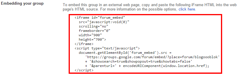 Membuat dan Memasang Google Groups di Blogspot 17 Google Groups 5 1
