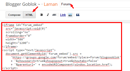 Membuat dan Memasang Google Groups di Blogspot 18 Google Groups 6