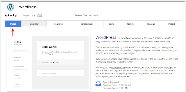 Cara Menginstal Wordpress di cPanel Terbaru 12 Instal 3