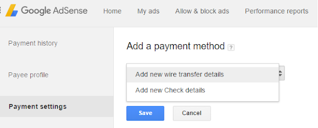 Cara Merubah Pembayaran Adsense Jadi Transfer Bank 9 Payments Google AdSense 3 1