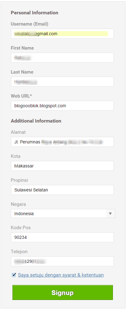 Cara Mendaftar Program Affiliate Blibli 7 blibli affiliate 1 2