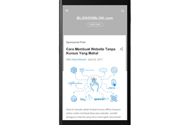 Cerita Saya Mencoba Tampilan Contempo Blogspot 5 blogooo