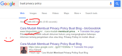 Cara Buat Privacy Policy dan Cara Pasangnya di Blog 3 buat privacy policy Google Search