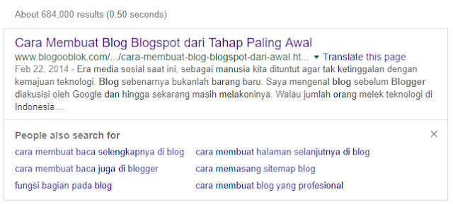 cara membuat blog dari tahap paling awal Google Search