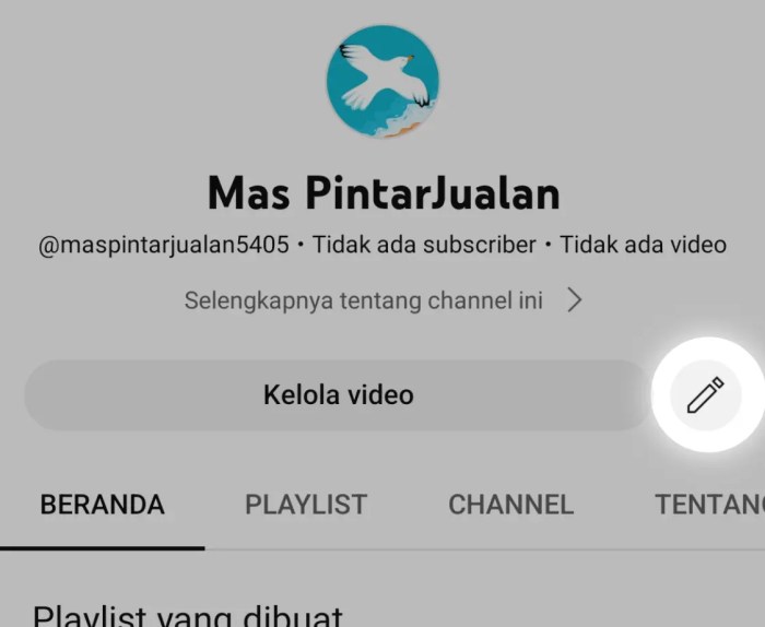 2 Cara Mengganti Nama Channel Youtube Lewat HP / PC (+Gambar) Cara Mengubah Nama Akun/Channel Youtube