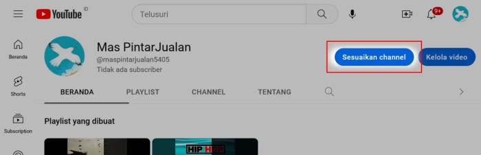 Cara Mengganti Nama Channel Youtube - PATUAN CARANG Cara Mengubah Nama Akun/Channel Youtube