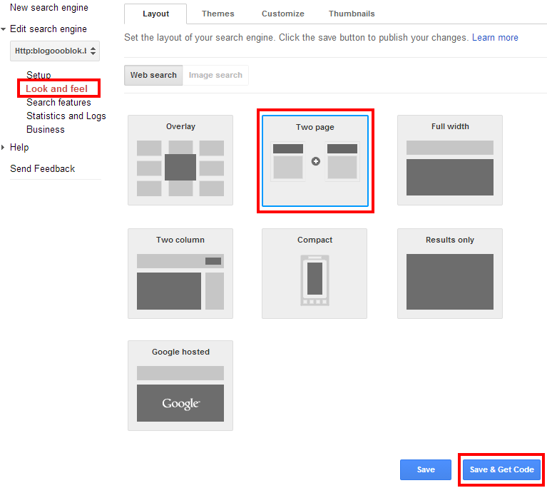 Cara Membuat dan Memasang Google Custom Search Engine 19 cari8