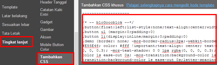 Cara Membuat Tombol Demo dan Download di Postingan Blog 3 demo