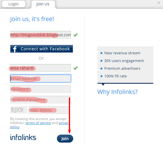 Cara Termudah dan Terlengkap Dapat Duit dari Infolinks 12 infolinks 5