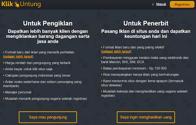 Cari Untung Lebih Banyak di KlikUntung.com 10 klikuntung