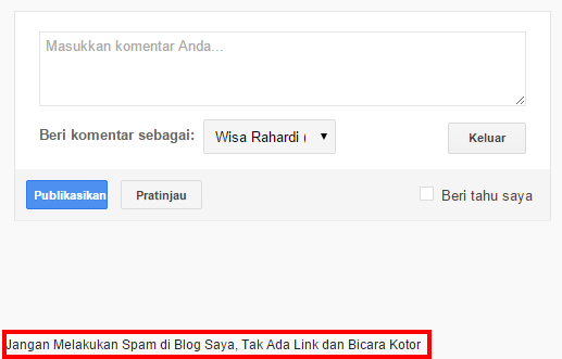 Mengenal Bagian Pengaturan Komentar di Blogspot 19 komen 8