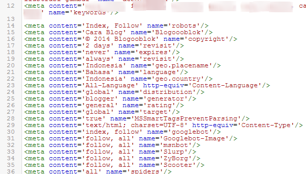 Cara Mudah Membuat & Memasang Meta Tag Di Blogger 7 meta2
