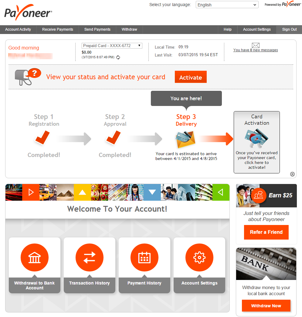  dengan perkembangannya dan kemudahan yang bisa didapat saat melakukan payment Cara Dapat Kartu Kredit Gratis dari Payoneer