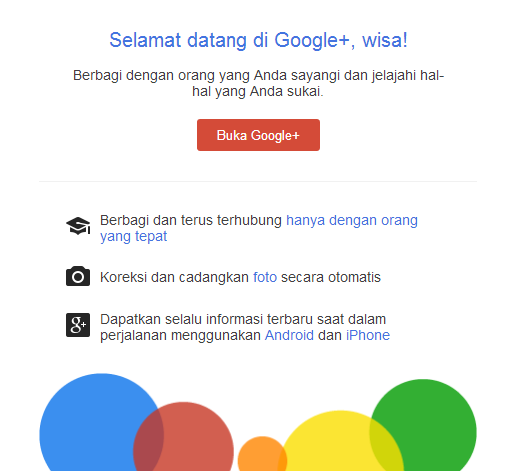 Cara Mengaktifkan Akun Google (+) Plus 8 plus