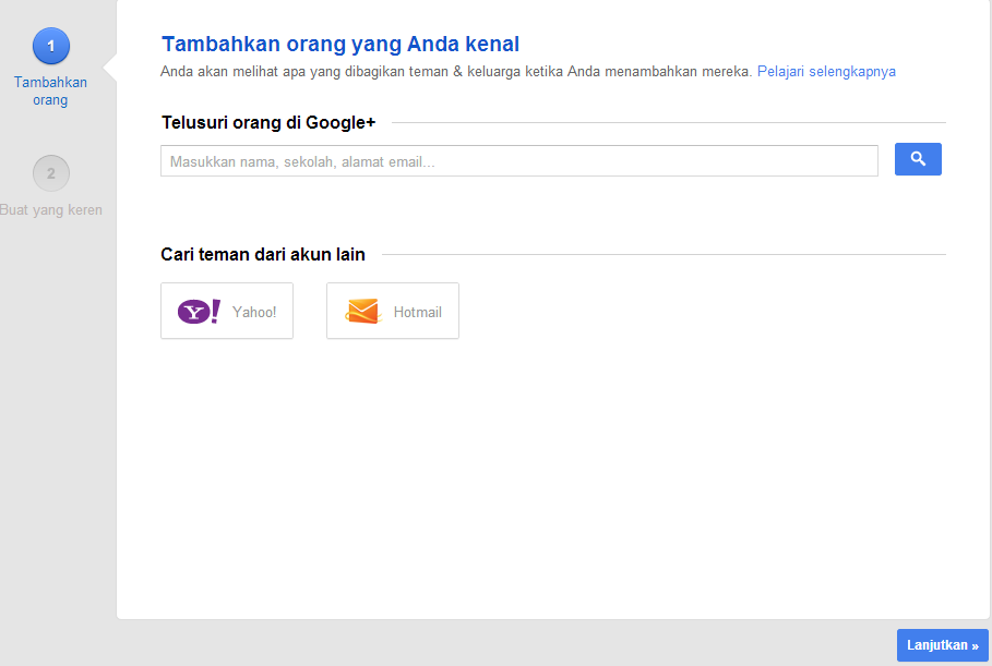 Cara Mengaktifkan Akun Google (+) Plus 10 plus1