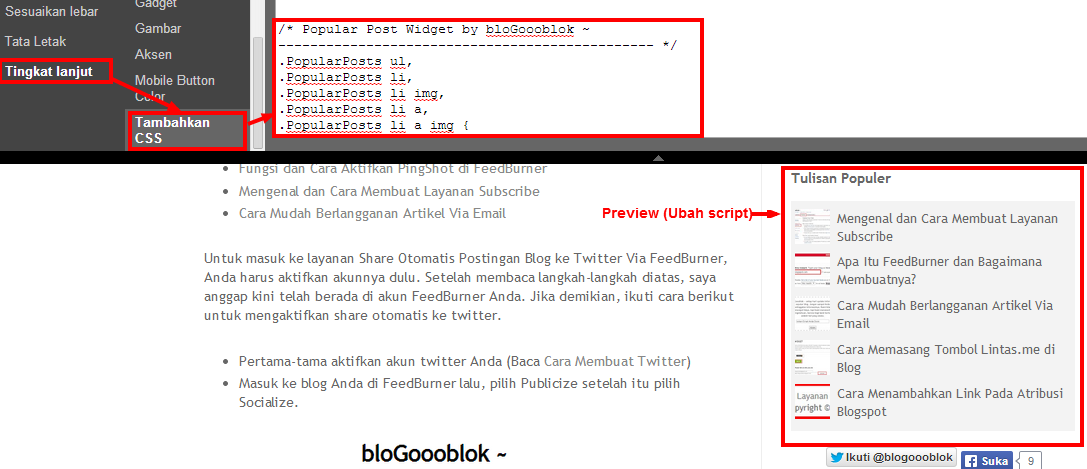 Membuat Popular Post di Blogspot Lebih Ramping 7 populer