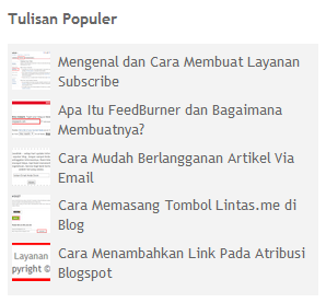 Membuat Popular Post di Blogspot Lebih Ramping 5 populer2