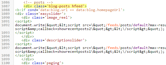 Membuat Slider yang Elegan dan Simple di Blogspot 3 slider