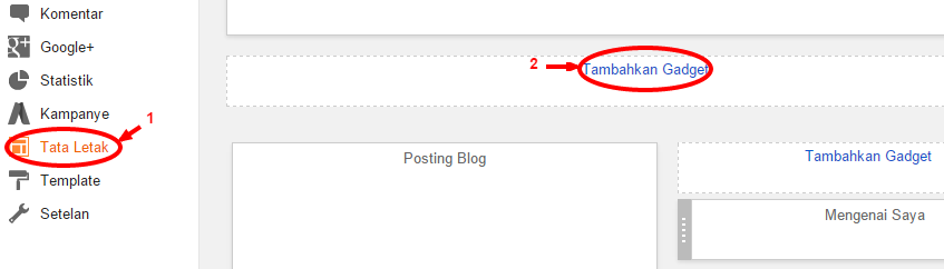 Membuat Tab Menu Bar dengan Mudah di Blogspot 10 tab 1