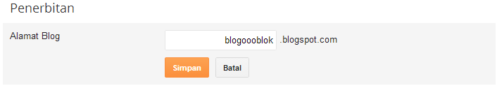 Cara Mengganti Alamat/URL Blogspot 7 url1