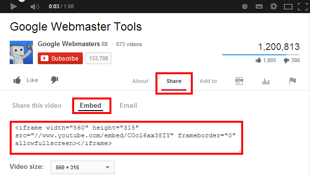 Cara Memasukkan Video Kedalam Postingan Blog 8 video2