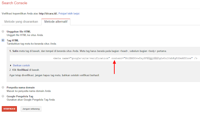 Hingga saat ini situs nomor satu di dunia masih berada di tangan Google Cara Mendaftarkan Blog ke Google Webmaster Tools