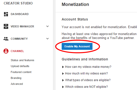 Cara Mudah Memasang Iklan Google Adsense di Youtube 12 you 2 1