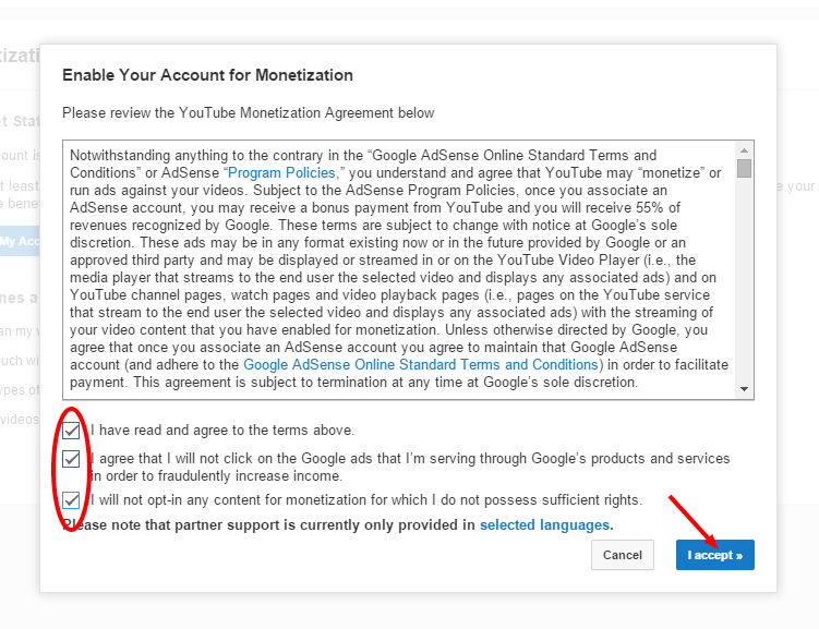 Cara Mudah Memasang Iklan Google Adsense di Youtube 13 you 3