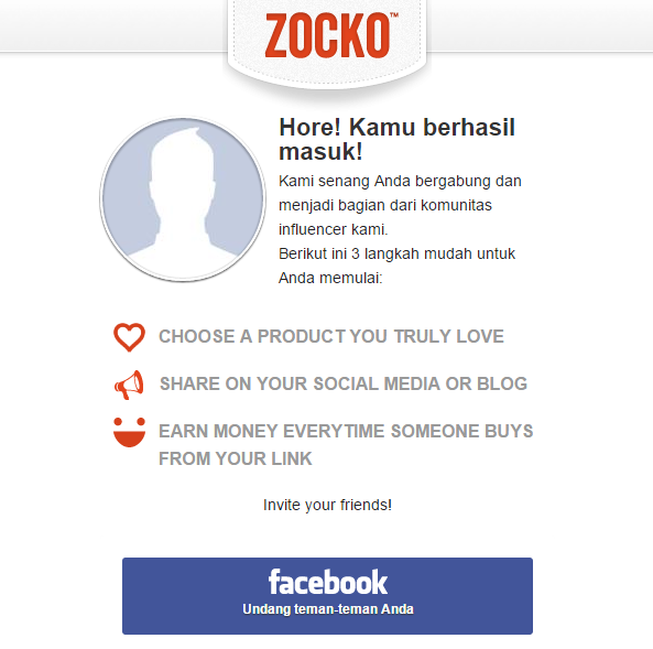 Cara Mendapatkan Penghasilan dari Facebook atau Twitter 7 zocko 2